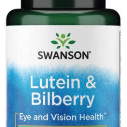 Swanson Padronized Lutein & Bilberry 60 Sgels