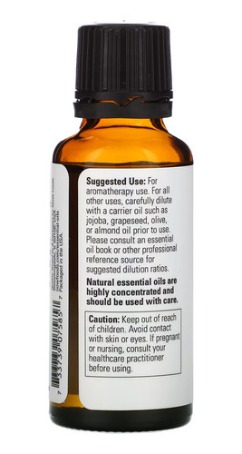 Óleo Essencial Hortelã 30ml Now Foods Peppermint 100% 4un - Imagem 5