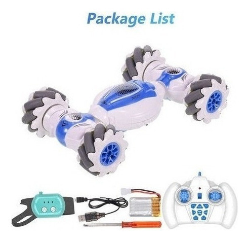 Lazhu Lazhu Carro Stunt Rc Gestos De Mão Sensor Acrobático - Imagem 2