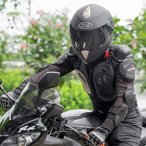 Armadura De Jaqueta Masculina De Motocross Colete Completo - Imagem 2