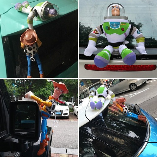 Buzz Lightyear Rescue Woody Decoração De Porta-malas De - Imagem 4