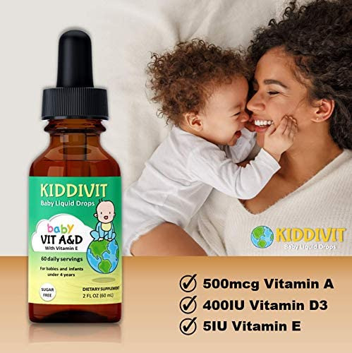 Gotas Líquidas Kiddivit Baby Vitamin A&d Com Vitamina E - 6 - Imagem 3