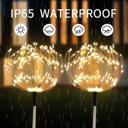 Luzes Solares De Fogos De Artifício, Luzes Decorativas 5pcs. - Imagem 16
