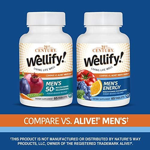 Multivitaminas Energéticas Wellify Mens Do Século 21 Com M - Imagem 3