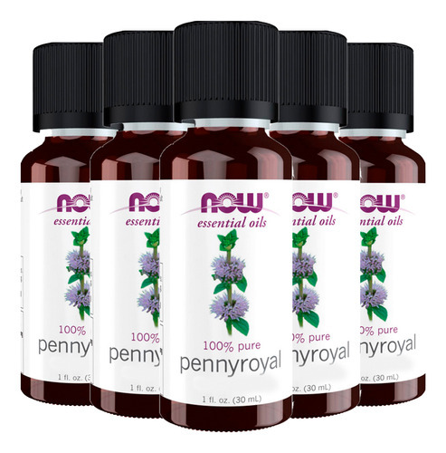 Óleo De Poejo Now Foods Pennyroyal 30ml Importado 5un