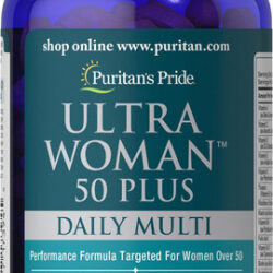 Puritans Pride Ultra Woman 50 Plus Cápsulas Multivitamínica