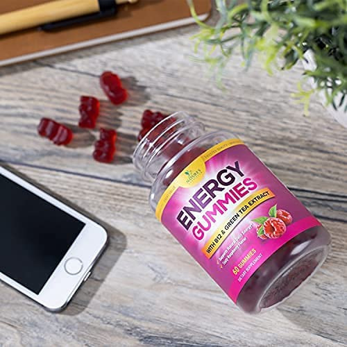 Energy Gummies Vitamina B12, Extrato De Chá Verde E Guaraná, - Imagem 7