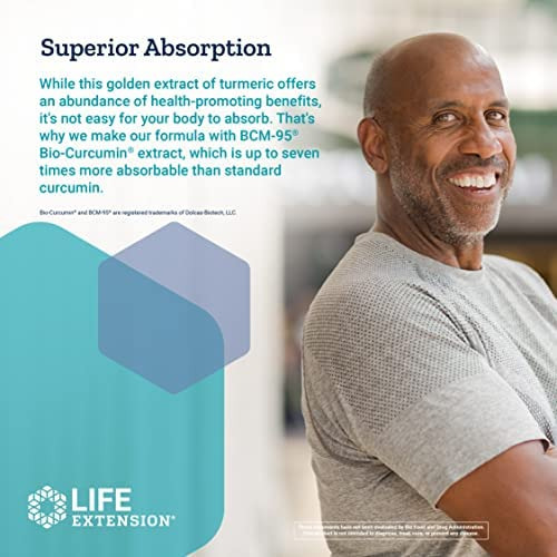 Life Extension Super Bio-curcumin Extrato De Cúrcuma Curcum - Imagem 5