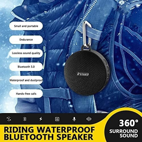 Alto Falante Bluetooth Moto Bicicleta À Prova D"água Som Hd - Imagem 3