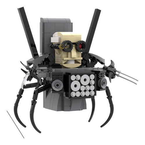 Bloco De Brinquedos De Banheiro Humano Titan Clock Tv Figure - Imagem 6
