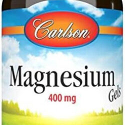 Carlson - Géis De Magnésio, 400 Mg De Magnésio Por Cápsula S