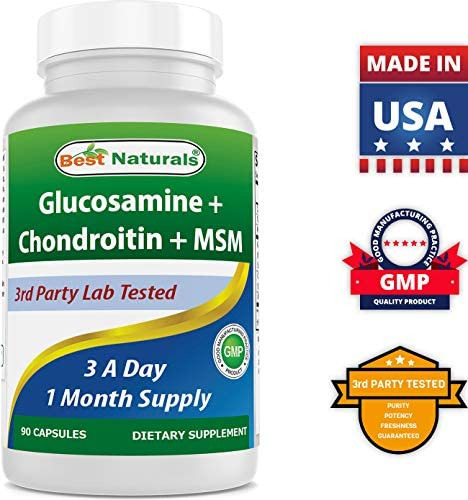 Best Naturals, Suplementos De Glucosamina E Condroitina Msm - Imagem 5
