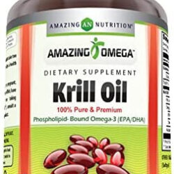 Incrível Óleo De Ômega Krill Com Ômega 3 Epa, Dha, Fosfolipí