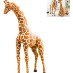 Br3 Boneca De Pelúcia Grande Em Forma De Girafa, Presente