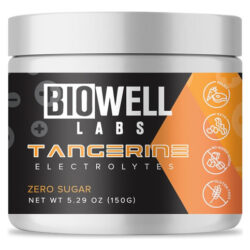 Eletrólitos De Tangerina Da Biowell Labs - Zero Açúcar, Sabo
