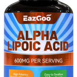 Suplemento De Ácido Lipóico Alfa Eazgoo, Ácido Alfa Lipóico