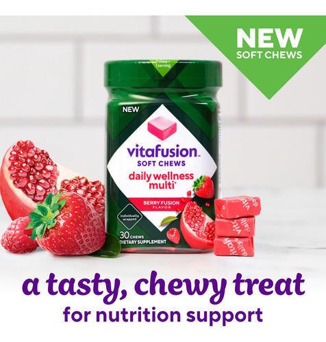 Vitafusion Soft Chews Daily Wellness Multi (1), Multivitamin - Imagem 2