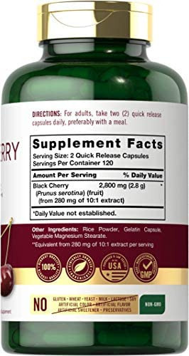 Concentrado De Extrato De Cereja Preta Carlyle | 2800mg | 2 - Imagem 2