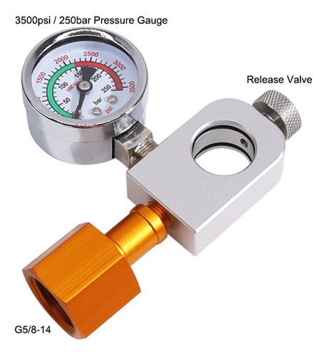 Adaptador De Recarga De O2co2 Para W21.8 Co2 Tank Soda Refil - Imagem 4