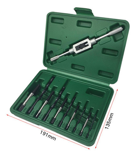 11pcs Conjunto Extrator De Parafuso Quebrado Guia De Broca - Imagem 3