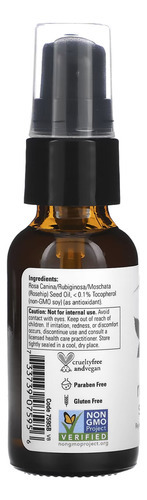 Óleo De Semente Rosa Mosqueta Now Foods 30ml Importado 3un - Imagem 3