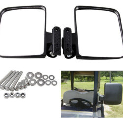O Carrinho De Golfe Espelha O Espelho Retrovisor De Dobramen