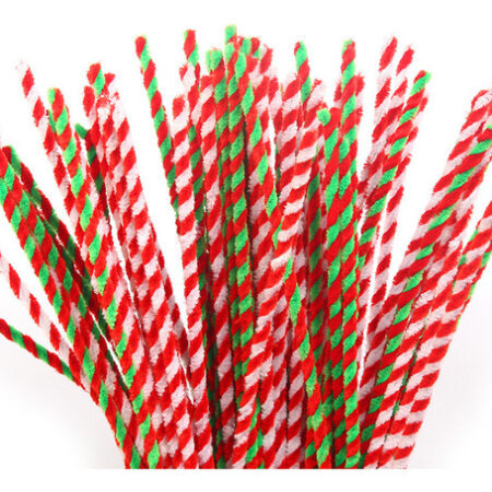 100 Peças De Pipas Limpia Para Decoração De Natal Artesanal - Imagem 4