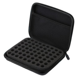 Bolsa Portátil De Armazenamento De Óleo Essencial Preto