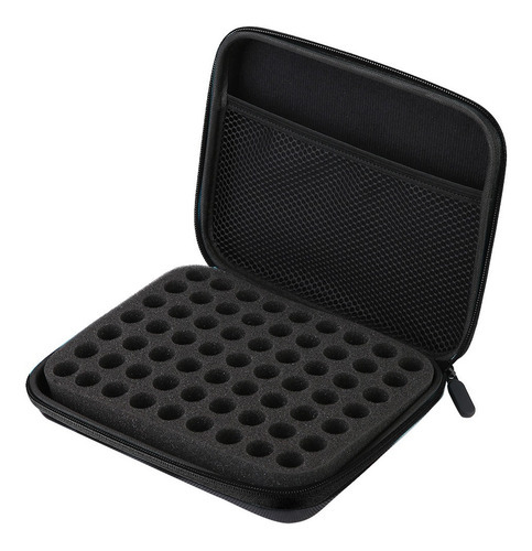 Bolsa Portátil De Armazenamento De Óleo Essencial Preto
