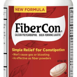 Cápsulas Revestidas De Terapia De Fibra Fibercon, Fibra Inso
