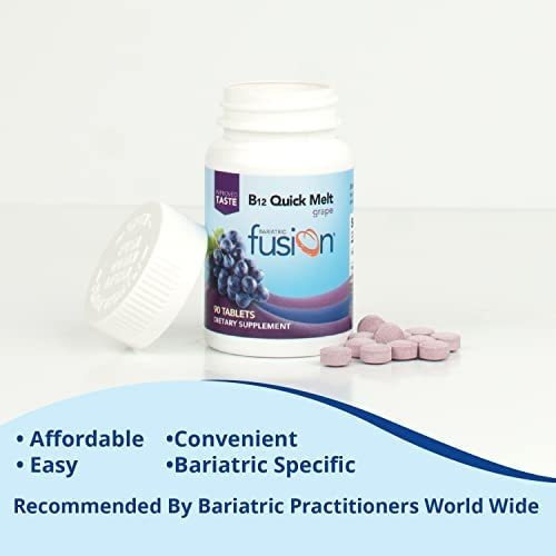Vitamina B-12 Marca Bariatric Fusion 1000 Mcg, 90 Comprimido - Imagem 7