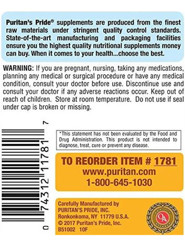 Vitamina E Puritans Pride 450mg 200 Cápsulas - Imagem 3
