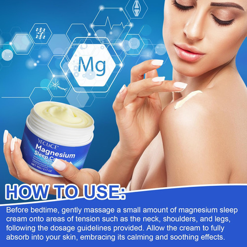 Creme Genérico De Magnésio, Creme Tópico De Óleo De Magnésio - Imagem 5