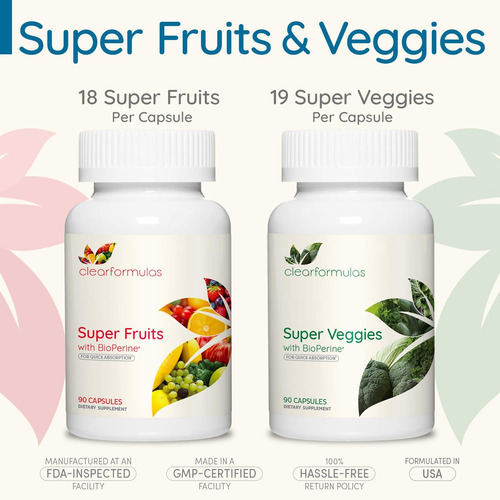 Suplemento Diário De Frutas E Vegetais Para Adultos - Super - Imagem 4