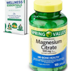 Citrato De Magnésio 100mg | Citrato De Magnésio, 100 Cápsula