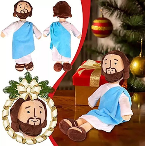 Boneca De Pelúcia Jesus My Friend Jesus 2024 - Imagem 3