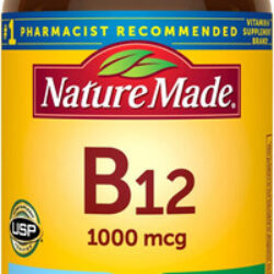 Vitamina B-12 Marca Nature Made, 1000 Mcg, 90 Comprimidos