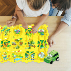 Hhh Ki Puzzle Track Car Play Set, Veículo De Brinquedo
