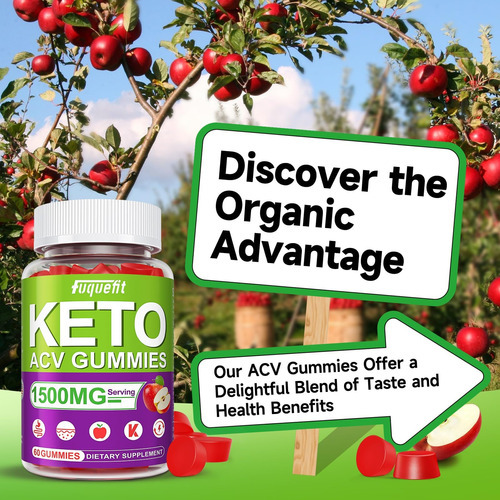 1 Pacote Keto Acv Gummies Keto Gummies Fórmula Avançada Acv - Imagem 5
