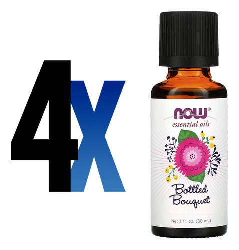 Mistura Óleos Bottled Bouquet Now Foods 30ml Importado 4un - Imagem 2