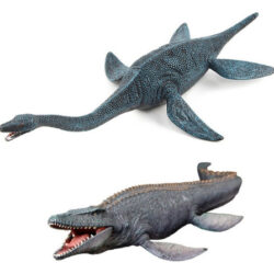 Brinquedos Realistas De Modelos De Mosassauro E Plesiossauro