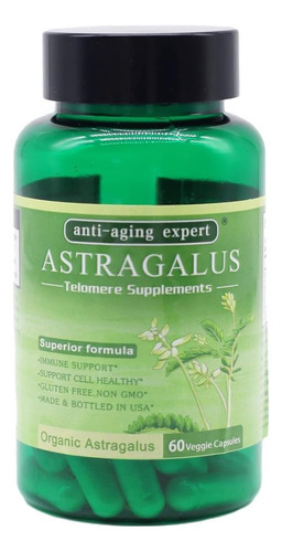 Extrato Orgânico De Raiz De Astrágalo 650 Mg, Bagas De Schis