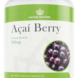 Suplemento Orgânico De Açaí, Liofilizado, 90 Cápsulas De Aç