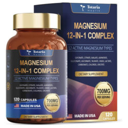 Totaria Complexo De Magnésio 700mg Suplemento De Magnésio 12