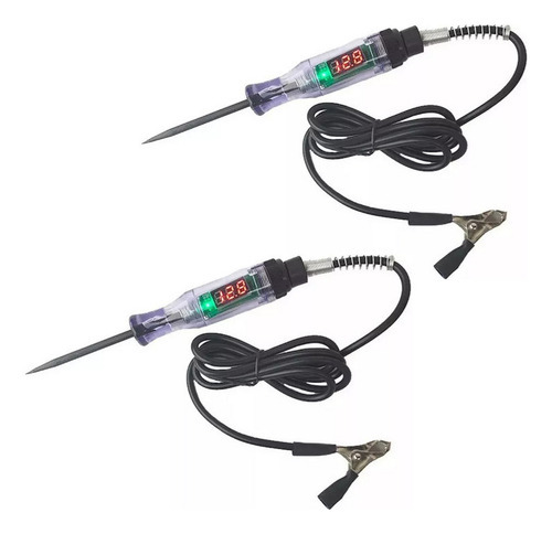 2x Chave De Teste De Polaridade Automotivo-q De 6v, 12v, 24v