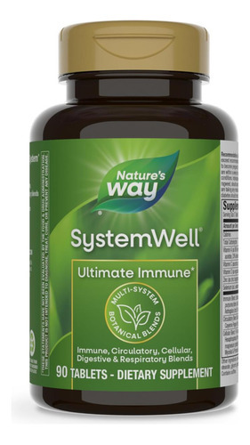Natures Way Systemwell Ultimate Immune*, Com Vitaminas C, A,