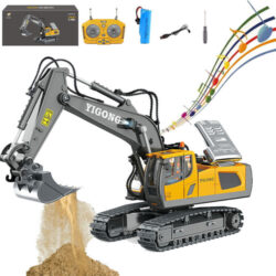 Veículo De Engenharia De Brinquedo De Escavadeira Rc De 2,4