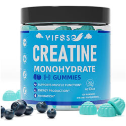 Gomas De Monohidrato De Creatina Vifssg 5g Para Homens E Mul