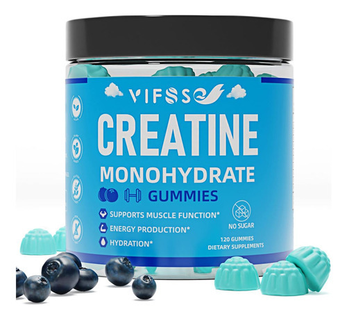 Gomas De Monohidrato De Creatina Vifssg 5g Para Homens E Mul