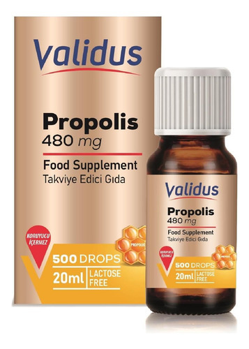 Validus Premium Propolis Suplemento Alimentar Líquido-suport